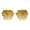 She She Boutique Freyrs Chelsie Sunglasses - Gold ACCESSORIES