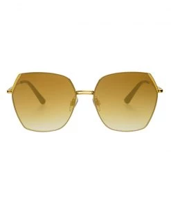 She She Boutique Freyrs Chelsie Sunglasses - Gold ACCESSORIES