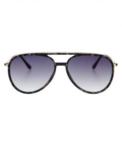 She She Boutique ACCESSORIES Freyrs Fulton Aviator Sunglasses - Gray Tortoise