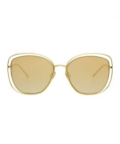 She She Boutique Freyrs Golden Girl Sunglasses - Gold