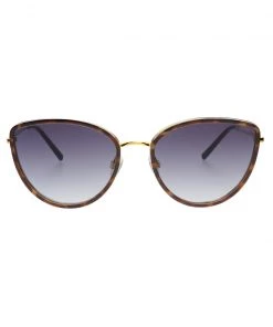 She She Boutique Freyrs Luna Sunglasses - Tortoise