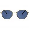 She She Boutique Freyrs Riley Round Sunglasses - Gold ACCESSORIES