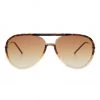 She She Boutique Freyrs Shay Avaitor Sunglasses- Tortoise ACCESSORIES