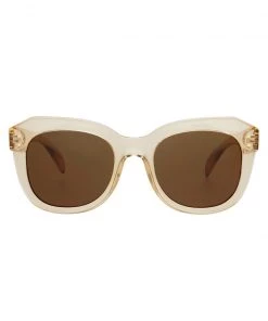 She She Boutique Freyrs Sweet Peach Sunglasses - Tan