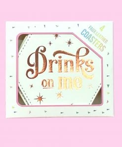 She She Boutique Coaster Set - Drinks On Me