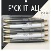 She She Boutique GIFTS Pen Set - F*uck It All