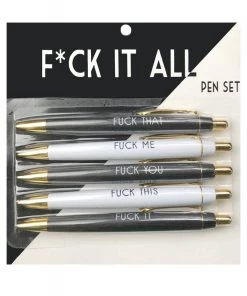 She She Boutique GIFTS Pen Set - F*uck It All