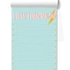 She She Boutique GIFTS Notepad - Lists Turn Me On