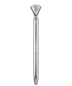 She She Boutique GIFTS Gem Pen - Gold, Pink, Polka Dot, Rose Gold, Silver, White, Stripe OR Ivory/Gold Dot