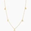 JEWELRY Gorjana 5 Disc Choker Necklace - Gold