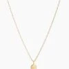 Gorjana Brooks Charm Necklace - Gold JEWELRY