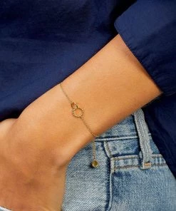 Gorjana Crew Charm Bracelet - Gold