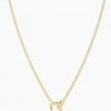Gorjana Lou Link Interlocking Necklace - Gold JEWELRY