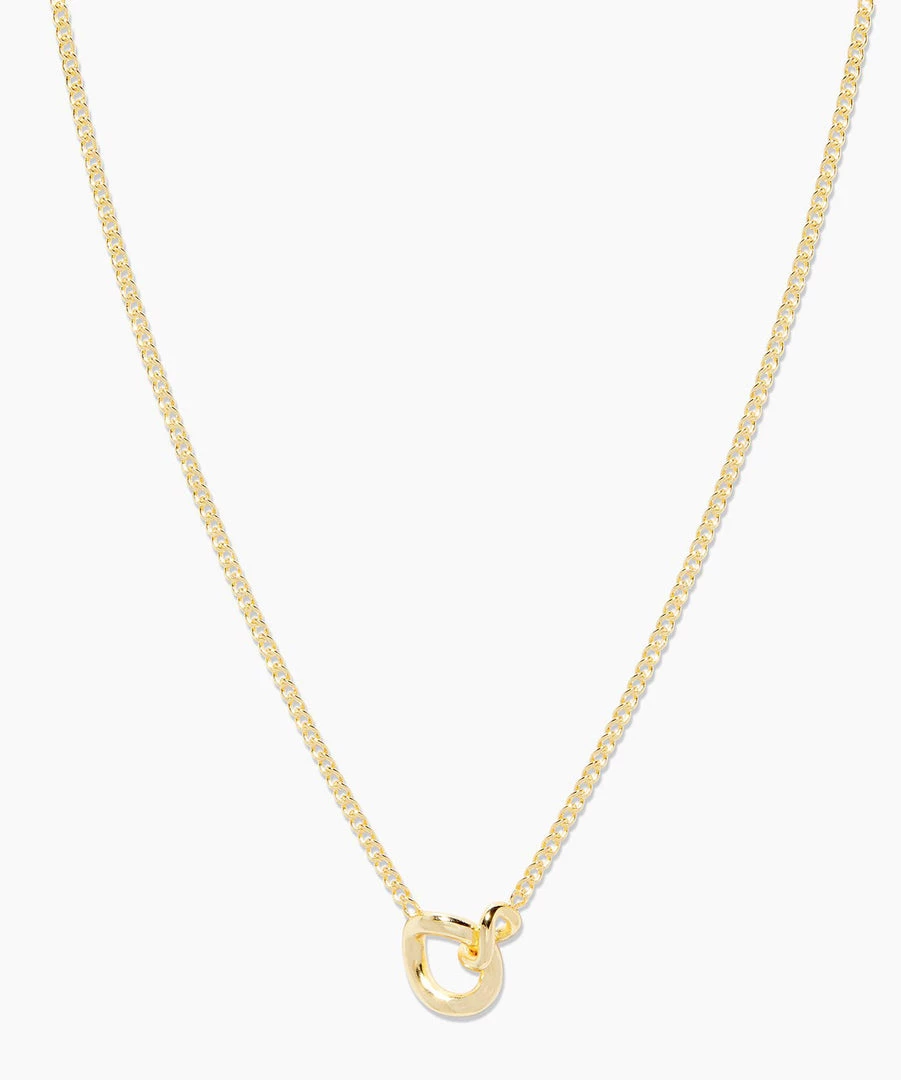 Gorjana Lou Link Interlocking Necklace - Gold JEWELRY 3 Gorjana Lou Link Interlocking Necklace - Gold JEWELRY