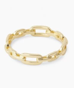 JEWELRY Gorjana Parker Link Ring - Gold