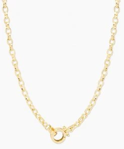 JEWELRY Gorjana Rose Necklace - Gold