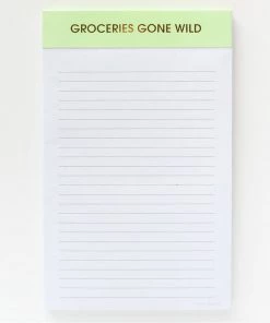 She She Boutique GIFTS Note Pad - Groceries Gone Wild
