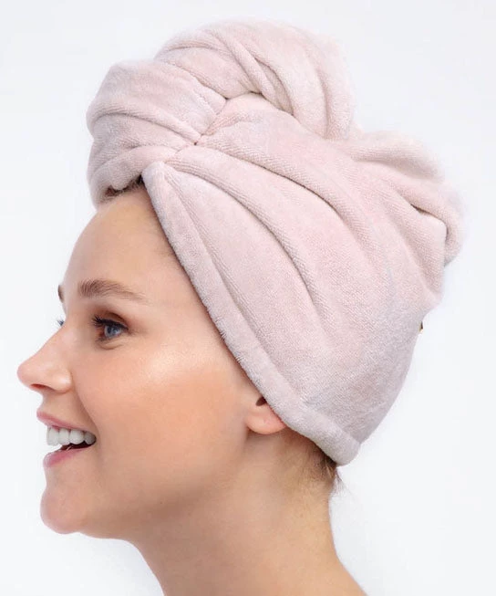 She She Boutique Microfiber Hair Towel - White, Tie Dye, Micro Dot, Leopard OR Blush 3 She She Boutique Microfiber Hair Towel - White, Tie Dye, Micro Dot, Leopard OR Blush