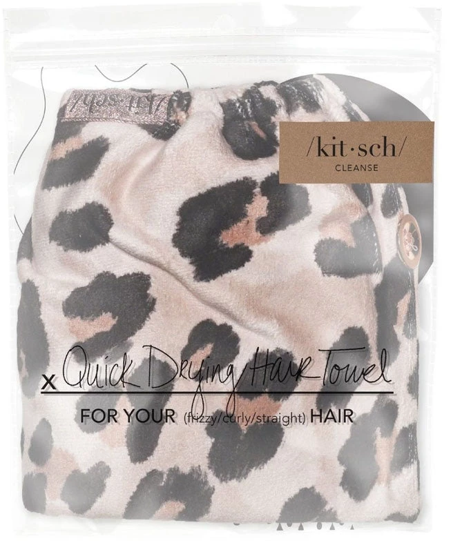 She She Boutique Microfiber Hair Towel - White, Tie Dye, Micro Dot, Leopard OR Blush 4 She She Boutique Microfiber Hair Towel - White, Tie Dye, Micro Dot, Leopard OR Blush