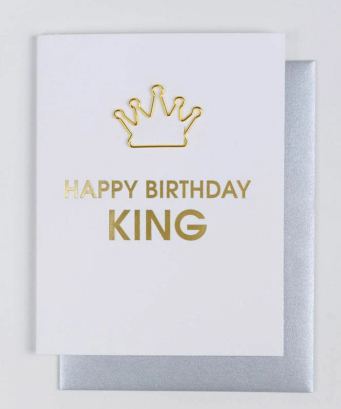 She She Boutique Paper Clip Cards - King 3 She She Boutique Paper Clip Cards - King