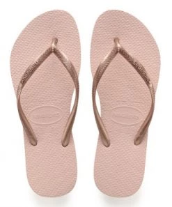 She She Boutique Havaianas Slim Flip Flop - Black, Navy, Grey, Rose Gold OR Ballet Rose SHOES