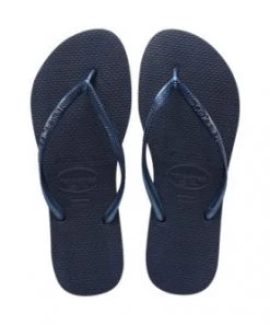 She She Boutique Havaianas Slim Flip Flop - Black, Navy, Grey, Rose Gold OR Ballet Rose SHOES