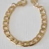 She She Boutique Smooth Cable Chain Bracelet - Gold JEWELRY