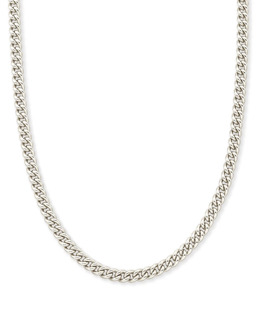 She She Boutique JEWELRY Kendra Scott Ace Chain Necklace - Silver 3 She She Boutique JEWELRY Kendra Scott Ace Chain Necklace - Silver