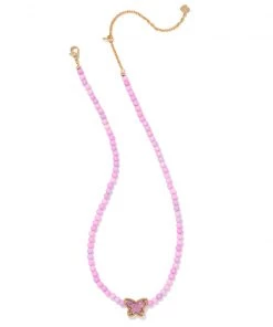Kendra Scott Beaded Lillia Necklace - Pastel/Gold OR Lilac/Gold 8 Kendra Scott Beaded Lillia Necklace - Pastel/Gold OR Lilac/Gold