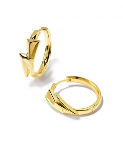 She She Boutique JEWELRY Kendra Scott Bolt Huggie Earrings - Gold OR Silver