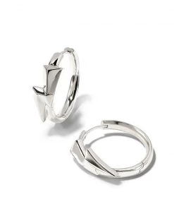 She She Boutique JEWELRY Kendra Scott Bolt Huggie Earrings - Gold OR Silver