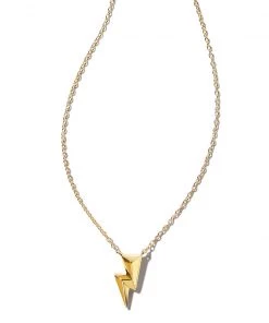 She She Boutique JEWELRY Kendra Scott Bolt Pendant Necklace - Gold OR Silver
