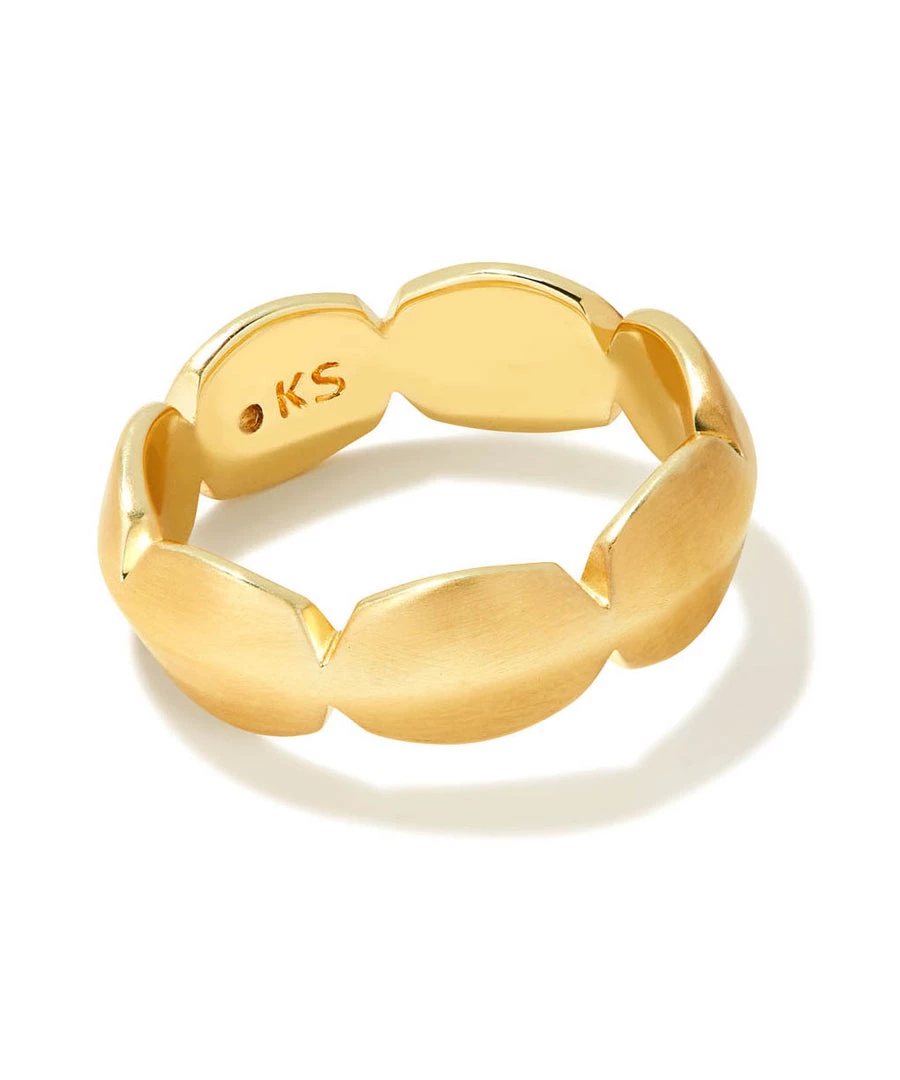 Kendra Scott Brooke Band Ring - Gold OR Silver JEWELRY 3 Kendra Scott Brooke Band Ring - Gold OR Silver JEWELRY