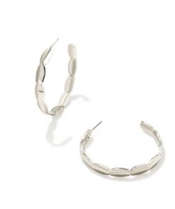 Kendra Scott Brooke Hoop Earrings - Gold OR Silver