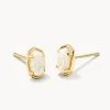 JEWELRY Kendra Scott Emilie Stud Earrings - Gold/White, Gold/Marine OR Gold/Plum