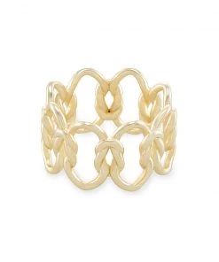 Kendra Scott Fallyn Band Ring - Gold OR Silver