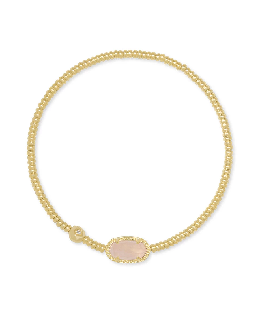 She She Boutique Kendra Scott Grayson Stretch Bracelet - Gold/Blue, Gold/Pink, Gold/Glass OR Silver/Ivory 5 She She Boutique Kendra Scott Grayson Stretch Bracelet - Gold/Blue, Gold/Pink, Gold/Glass OR Silver/Ivory