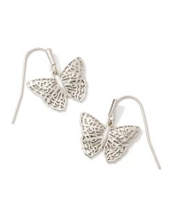 She She Boutique Kendra Scott Hadley Butterfly Small Drop Earrings - Gold OR Silver JEWELRY