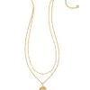 She She Boutique JEWELRY Kendra Scott Harper Multi Strand Necklace - Gold