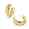 She She Boutique Kendra Scott Harper Small Hoop Earrings - Gold OR Silver JEWELRY