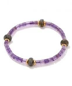 She She Boutique JEWELRY Kendra Scott Insley Gold Stretch Bracelet - Teal, Blue OR Purple