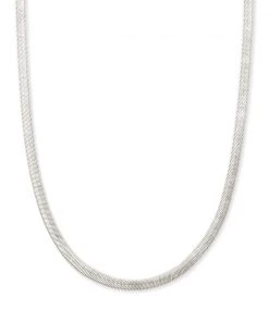 Kendra Scott Kassie Chain Necklace - Silver JEWELRY