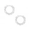 She She Boutique Kendra Scott Maggie Huggie Earrings - Silver JEWELRY