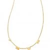 She She Boutique Kendra Scott Mama Strand Necklace - Gold OR Silver JEWELRY
