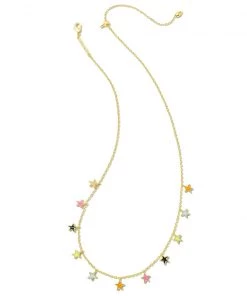 She She Boutique JEWELRY Kendra Scott Sloane Star Strand Necklace - Gold Multi, Mixed Metal OR Silve