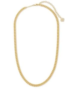 Kendra Scott Ace Chain Necklace - Gold JEWELRY