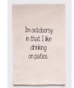 She She Boutique Kitchen Towel- I'm Outdoorsy GIFTS