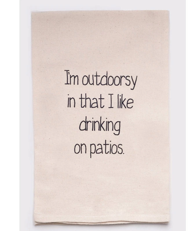 She She Boutique Kitchen Towel- I'm Outdoorsy GIFTS 3 She She Boutique Kitchen Towel- I'm Outdoorsy GIFTS