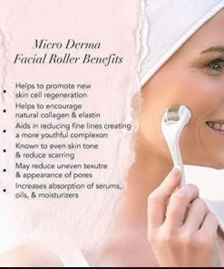She She Boutique GIFTS Micro Derma Facial Roller - Blush