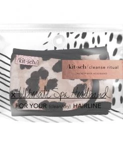 She She Boutique Microfiber Spa Headband - Leopard GIFTS